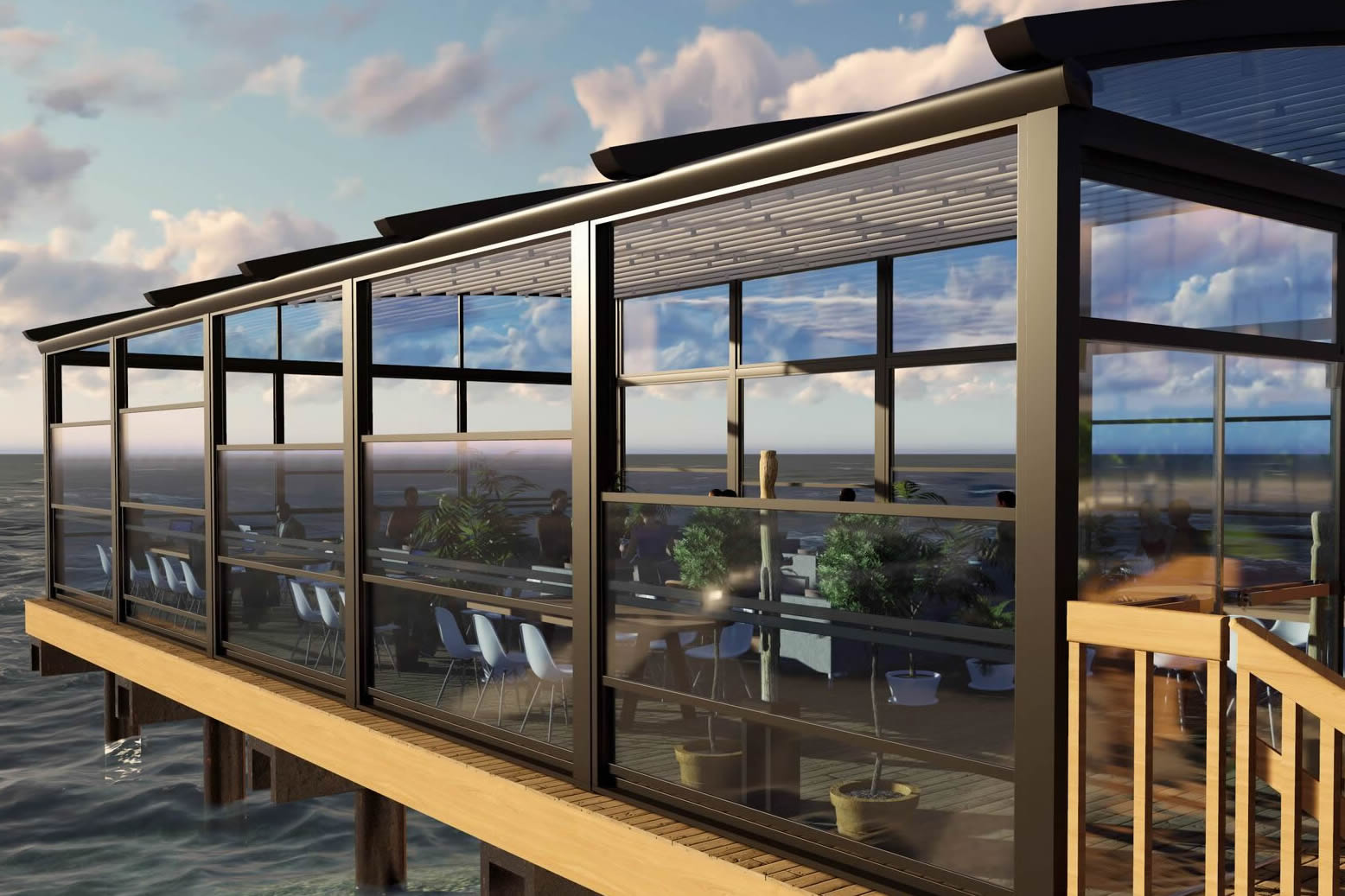 Teras Giyotin Cam Sistemleri